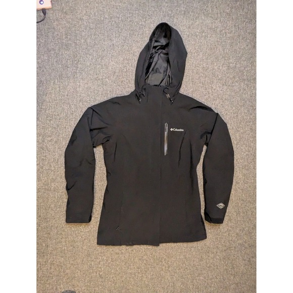 columbia sportswear Other - Columbia Omni-Tech Insulated Rain Jacket Mens XS Black Omni Heat Full Zip Coat